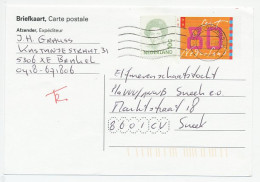Briefkaart Brakel 2000 - Bijfrankering Betaling Schaatstocht - Other & Unclassified