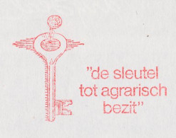 Meter Cover Netherlands 1988 Key - Andijk - Unclassified