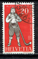 Série De Propagande : Joueur De Cor Des Alpes Du XIXème Siècle (Fête Des Bergers Et Des Costumes à Interlaken) - Used Stamps