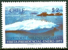ARCTIC-ANTARCTIC, CHILE 1977 PRESIDENT PINOCHET VISIT TO ANTARCTICA** - Événements & Commémorations