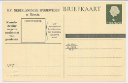 Spoorwegbriefkaart G. NS313 B - Entiers Postaux