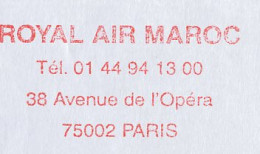 Meter Cover France 2002 Airline - Royal Air Maroc - Vliegtuigen