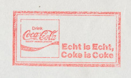 Meter Cover Netherlands 1977 Coca Cola - Groningen - Otros & Sin Clasificación