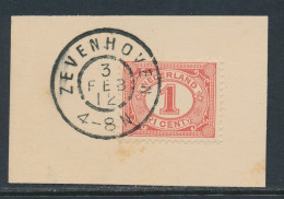 Grootrondstempel Zevenhoven 1912 - Postal History