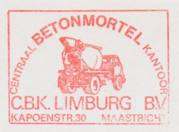 Meter Cut Netherlands 1981 Concrete Truck - Sonstige & Ohne Zuordnung