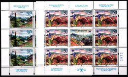 Jugoslawien 3081-3082 Postfrisch Als Kleinbögen, Natur #NE559 - Sonstige & Ohne Zuordnung