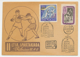 Postcard / Postmark Soviet Union 1974 Boxing - Autres & Non Classés