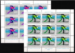 Jugoslawien 1821-1822 Postfrisch Als Kleinbögen, Olympische Spiele #NE628 - Autres & Non Classés