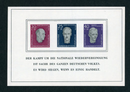 DDR Block Nummer 15 Postfrisch - 1950-1970