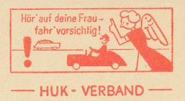 Meter Cut Germany 1958 Traffic Safety - Guardian Angel - Otros & Sin Clasificación