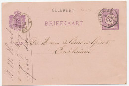 Naamstempel Ellemeet 1883 - Lettres & Documents