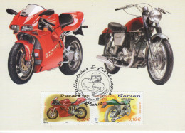 Cylindres Et Carénages - Ducati 916 - Norton Commando 750 - France Maxi Carte - Motos  - Maxi Carte - Motorräder