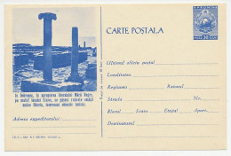 Postal Stationery Rumania 1961 Histria - Roman Citadel - Archeologie