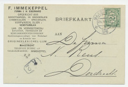 Firma Briefkaart Maastricht 1916 - Groothandel Verfwaren / Glas  - Sin Clasificación