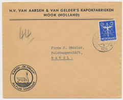 Firma Envelop Mook 1935 - Kapokfabriek De Zwaan - Sin Clasificación