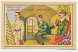 Postcard France Adolf Hitler - WW2 (II Guerra Mundial)