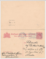 Briefkaart G. 85 I Amsterdam - Londen GB / UK 1913 - Interi Postali