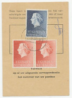 Em. Juliana Postbuskaartje Uden 1968 - Sin Clasificación