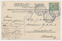 Trein Typenraderstempel Breda - Vlissingen A 1911 - Unclassified