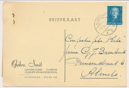 Firma Briefkaart Uithoorn 1952 - Manufacturen - Confectie  - Sin Clasificación