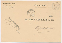 Kleinrondstempel Sexbierum 1893 - Non Classés