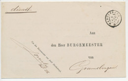 Grootrondstempel Hardenberg 1898 - Non Classés