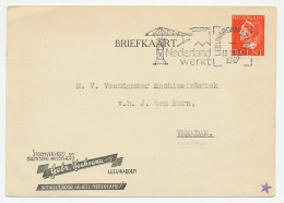 Firma Briefkaart Leeuwarden 1947 - Stoomververij / Wasserij - Non Classés