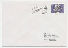 Cover / Postmark Switzerland 1986 Cross Country - World Championships - Winter (Other)