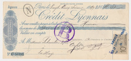 Plakzegel 5 Ct Den 18.. - Wisselbrief Den Haag 1897 - Fiscales