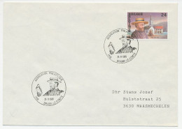 Cover / Postmark Belgium 1989 Father Damien - Missionary - Other & Unclassified