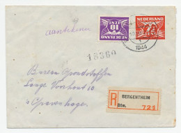 Em. Duif Aangetekend Bergentheim - Den Haag 1944 - Sin Clasificación