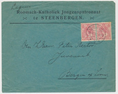 Envelop Steenbergen 1921 - Rooms Katholiek Jongenspatronaat - Sin Clasificación