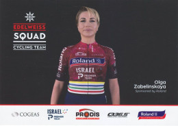 Cyclisme , Olga ZABELINSKAYA - Roland Cogeas Edelweiss Squad 2022 - Cycling