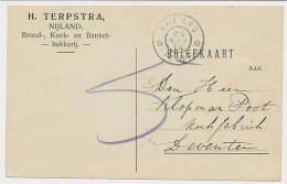 Firma Briefkaart Nijland 1914 - Brood- Koek- Banketbakkerij - Unclassified