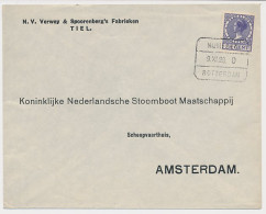 Treinblokstempel : Nijmegen - Rotterdam D 1928 - Unclassified