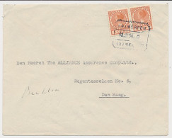 Treinblokstempel : Antwerpen - Antwerpen C 1936 = Foutief - Unclassified