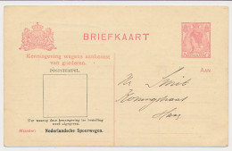 Spoorwegbriefkaart G. NS103-I A - Locaal Te Den Haag  - Material Postal