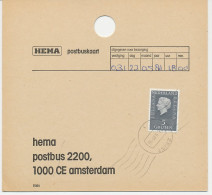 Em. Juliana HEMA Postbuskaart Amsterdam 1981 - Ohne Zuordnung