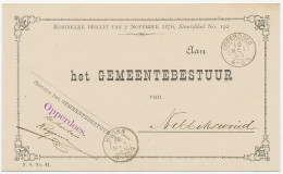 Kleinrondstempel Opperdoes 1890 - Non Classés