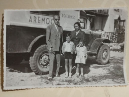 Italia Abruzzo Persone E Camion Rifugio AREMOGNA Roccaraso 1951 - Other & Unclassified