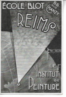REIMS Rue Chanzy Ecole BLOT 1er Institut De Peinture - Reims