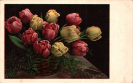 O9 - Carte Postale Fantaisie - Bouquet De Roses - Fleurs