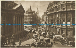 R642928 London. Cheapside And Mansion House. Valentine. Photo Brown - Other & Unclassified