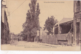 AMIENS MAISONS BOMBARDEES RUE LAURENDEAU - Amiens