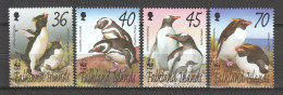 Falkland Islands 2002 Mi 855-858 MNH WWF - PENGUINS - Unused Stamps