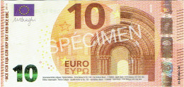 Billet Fictif. Specimen10 Euros. - Specimen