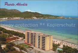 72057235 Puerto De Alcudia Hotel Strand Bucht Fliegeraufnahme Alcudia Mallorca - Other & Unclassified