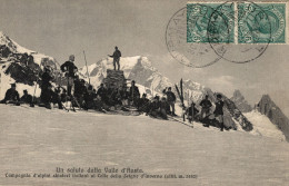 VALLE D'AOSTA - Compagnia Di Alpini Sciatori Al Colle Della Seigne - VG - #005 - Other & Unclassified