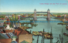 R642950 Tower Bridge And The Pool Of London. Postcard - Sonstige & Ohne Zuordnung