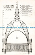 R642958 London. St. Paul Cathedral. Section Through The Dome. A Stone Lantern. F - Other & Unclassified